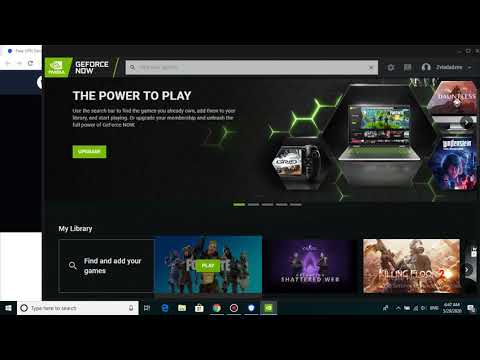 (Geforce Now Is not currently  available in you region Fix) ქართულად